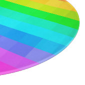 Mozaïekkleurige regenboog Pride Geometric Modern Snijplank (Hoek)