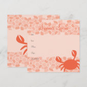 Mozaïekkrab Kaart (Voorkant / Achterkant)