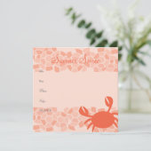 Mozaïekkrab Kaart (Staand voorkant)