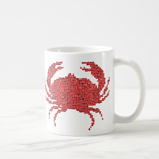 Mozaïekkrab Koffiemok (Rechts)