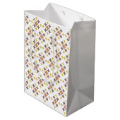 Mozaïekkruispatroon Medium Cadeauzakje (Achterkant Gekanteld)
