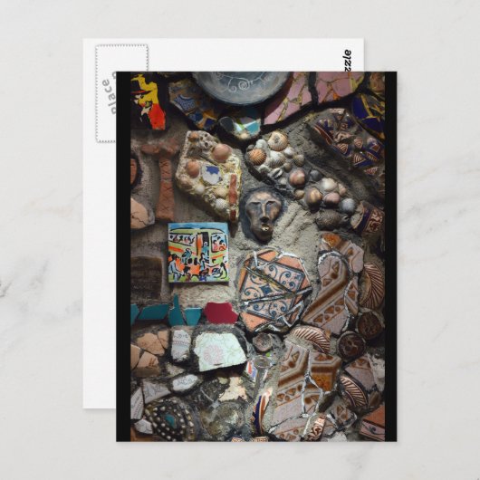 Mozaïekkunst Briefkaart (Voorkant / Achterkant)