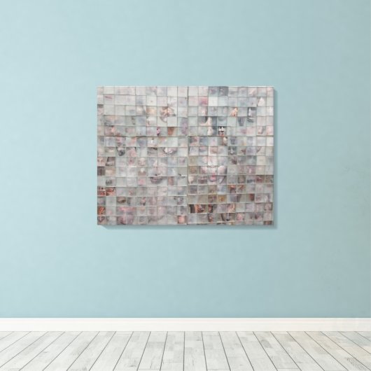 Mozaïekkunst Canvas Afdruk (Insitu (Houten vloer))