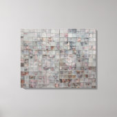 Mozaïekkunst Canvas Afdruk (Voorkant)