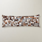 Mozaïekkunst / Monogram / Lichaamskussen (Achterkant)