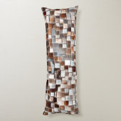 Mozaïekkunst / Monogram / Lichaamskussen (Achterkant (Verticaal))