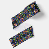 mozaïeklint grosgrain lint (Achterkant)