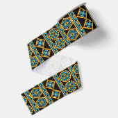 mozaïeklint grosgrain lint (Achterkant)