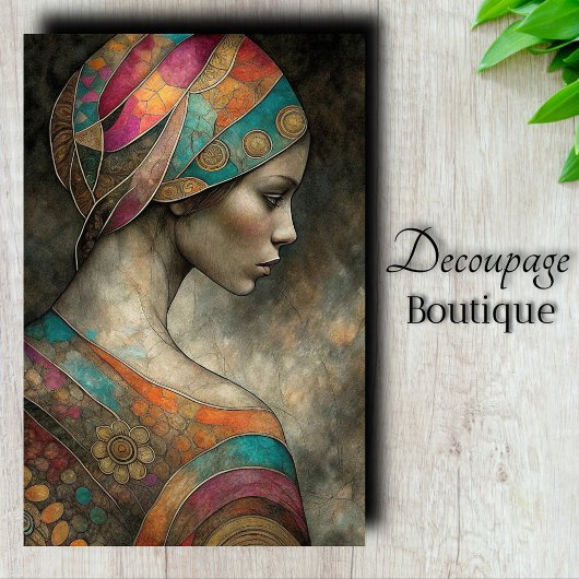 mozaïekmaaidontkoppeling tissuepapier