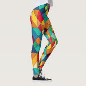 Mozaïekmeesters: Art-Inspired Pattern Leggings (Rechts)