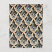 Mozaïekmuur, Hassan II Moskee-Casablanca Briefkaart (Voorkant)