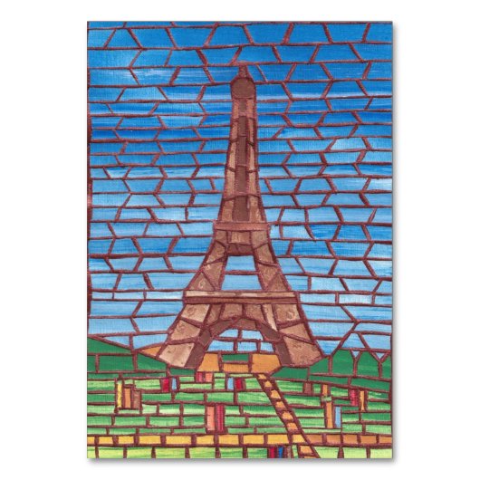 Mozaïekolietowerleeskaarten voor volwassenen kaart (Voorkant)