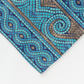 Mozaïekontwerp Fleece Deken (Hoek)