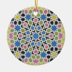 Mozaïekontwerp uit het Alhambra, uit 'The Arabian Keramisch Ornament