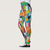 Mozaïekontwerpers met groene leggings (Links)