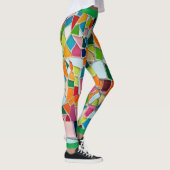 Mozaïekontwerpers met groene leggings (Rechts)