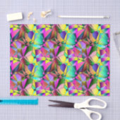 Mozaïekopties voor 16A-B-afbeelding Tissuepapier (Craft)