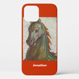 Mozaïekpaard, Oranje, Naam, iPhone 12 Pro Hoesje