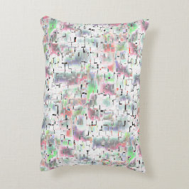 Mozaïekpapier in zachte tot ondoorzichtige kleuren accent kussen