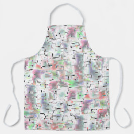 Mozaïekpapier in zachte tot ondoorzichtige kleuren schort