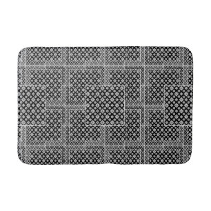 Mozaïekpatroon 01.BW.b Badmat