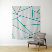 Mozaïekpatroon 4 wandkleed (In situ)