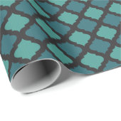 Mozaïekpatroon in arabische stijl cadeaupapier (Rol Hoek)