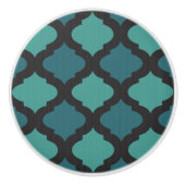 Mozaïekpatroon in arabische stijl keramische knop (Voorkant)