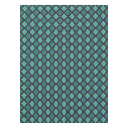 Mozaïekpatroon in arabische stijl tafelkleed (Voorkant)