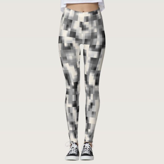 Mozaïekpatroon Leggings (Voorkant)