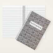 Mozaïekpatroon minimaal notitieboek (Binnen)