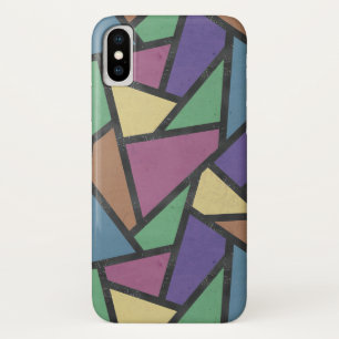Mozaïekpatroon van gestreepte regenboogkleuren Case-Mate iPhone case