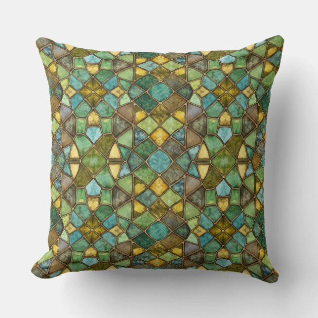 Mozaïekpatroon van Natasha Us Kussen (Voorkant)