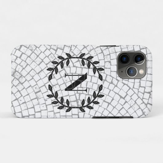 Mozaïekprint Monogram Case-Mate iPhone Case (Achterkant (horizontaal))