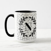 Mozaïekprint Monogram Mok (Links)