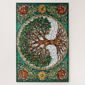 Mozaïekpuzzel Boom des Levens Legpuzzel (Verticaal)