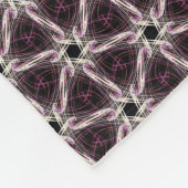 mozaïekquilt fleece deken (Hoek)