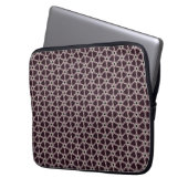 mozaïekquilt laptop sleeve (Voorkant Links)