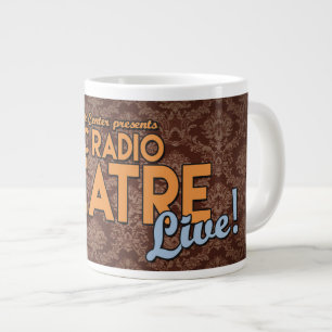 Mozaïekradio theater LEVEN! Jumbo 20oz koffie-mok Grote Koffiekop