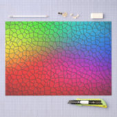 mozaïekregenboogpapier tissuepapier (Craft)