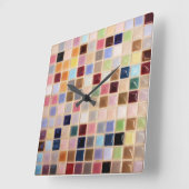  mozaïekrooster vierkante klok (Hoek)