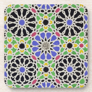 Mozaïekschilderij in de kleedkamer van de sultan bier onderzetter