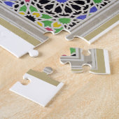 Mozaïekschilderij in de kleedkamer van de sultan legpuzzel (Zijkant)