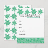 Mozaïekschildpadden Kaart (Voorkant / Achterkant)