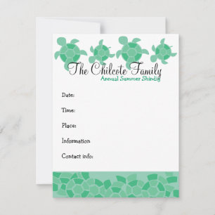 Mozaïekschildpadden Kaart