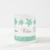 Mozaïekschildpadden Matglas Koffiemok (Center)