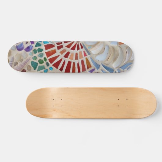 Mozaïekskateboard Persoonlijk Skateboard (Horizontaal)