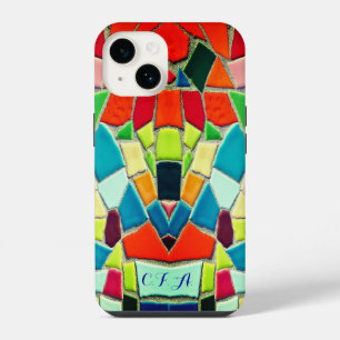 Mozaïeksnede iPhone 14 Hoesje