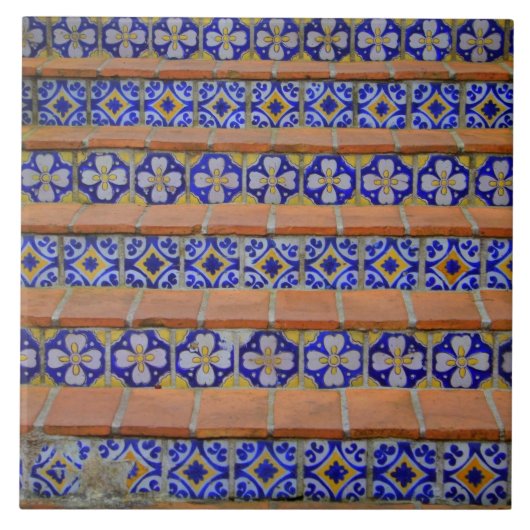 mozaïekstairs tegeltje (Voorkant)