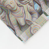 mozaïeksteen boeddhas Thunder_Cove Fleece Deken (Hoek)